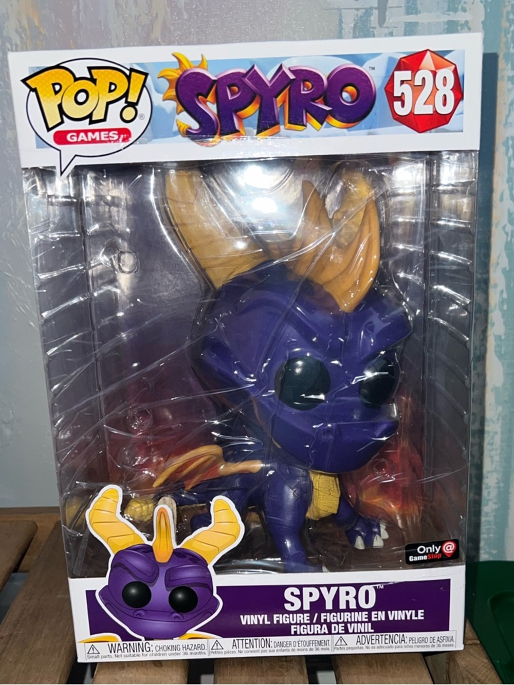 Funko Spyro Vinyl Figure - #528 jumbo super sized